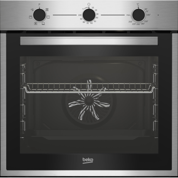 BBIE14100X Beko Forno beyond multifunzione, 6 funzioni, NeroInox, Classe A, 72 litri, AeroPerfect®