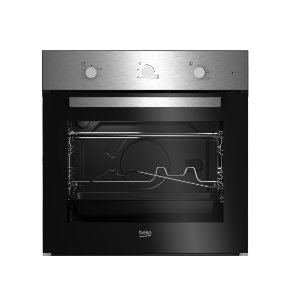BBIGT21100X Beko Forno incasso a gas, (compatibile metano o GPL) 72 litri Linea Beyond, Inox, Classe A+, 2250W